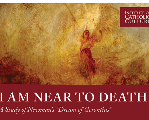 Institute of Catholic Culture lecture banner