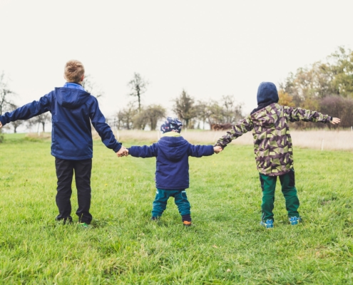 children nature