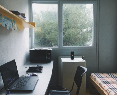 dorm room